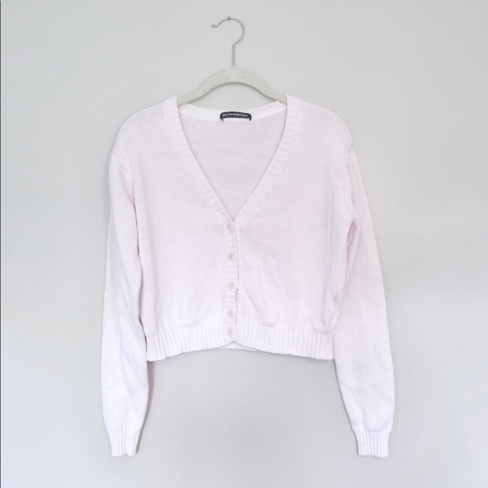 Light Pink Brandy Melville Cardigan